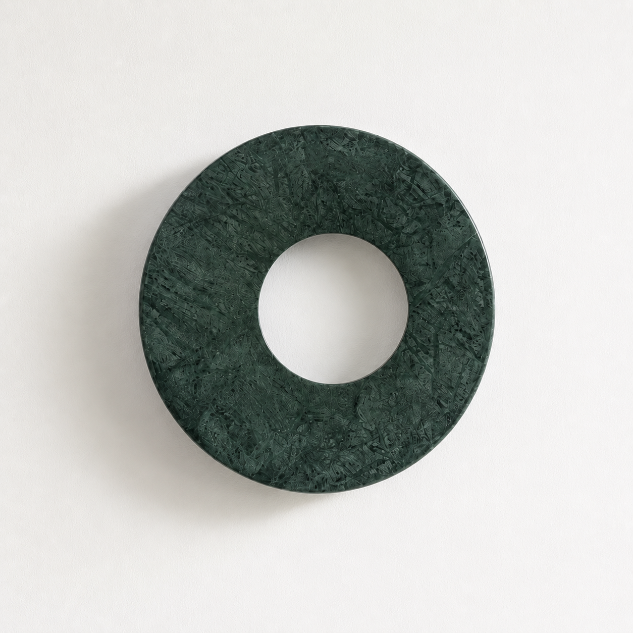 Travolith Verde Luna Marble Ring LED Wall Sconce – Italian Minimalist Designer Light - product view 5