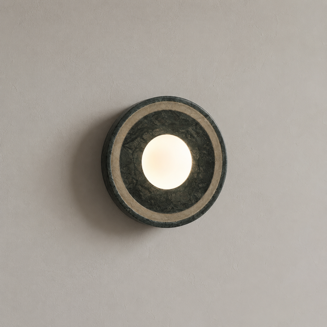Travolith Emerald Eclipse Indian Stone Wall Sconce - Model 6526 - product view 6