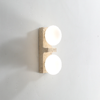 Model 6276 Travertine Wall Sconce