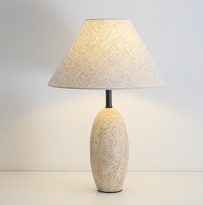 Model 6701 Travertine Table Lamp