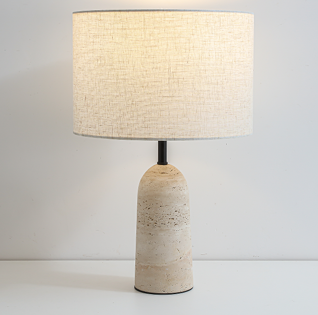 Model 6706 Travertine Table Lamp