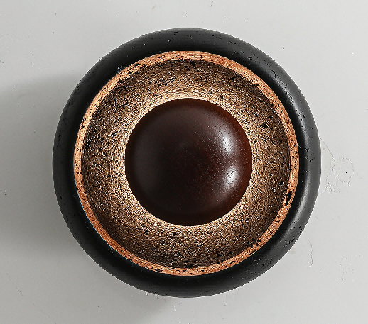 Model 6926 Black Travertine Light