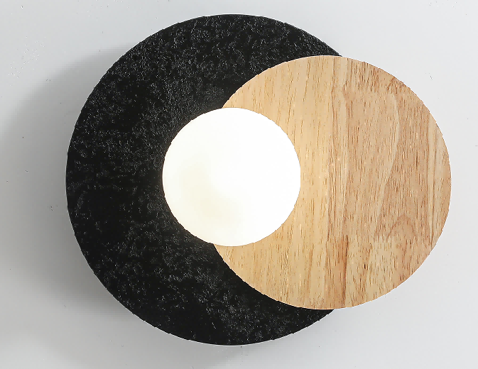 Model 6939 Black Travertine Light